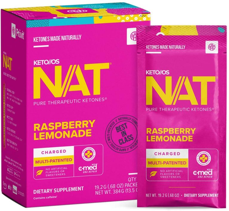 Keto OS NAT Raspberry Lemonade Keto Supplements USA